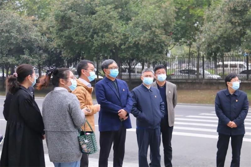 鄭州市委黨史學習教育第六巡回指導組到鄭州明泰參觀調研